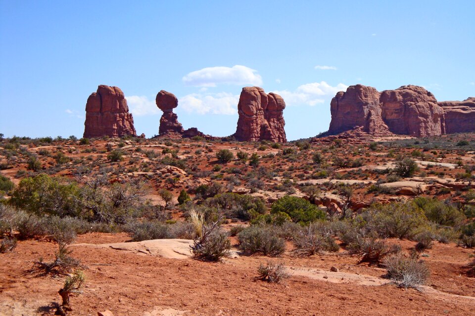 America rock desert photo