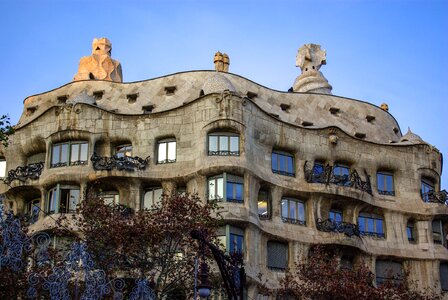 Barcelona architecture catalonia photo