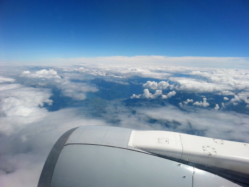Air aviation sky