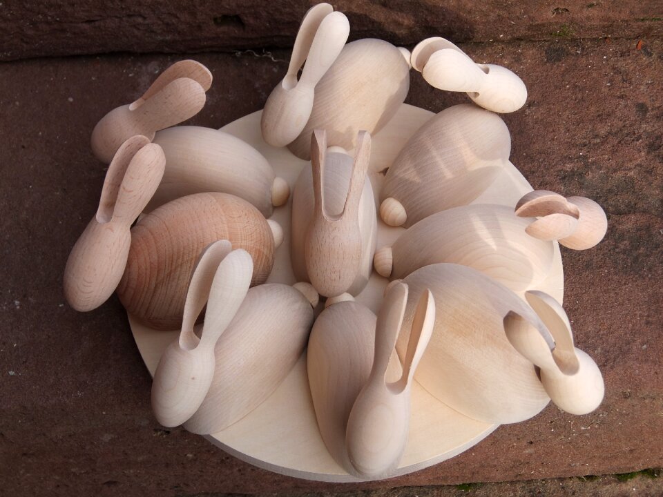 Lathed arts crafts holzfigur