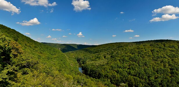 Moravia green landscape