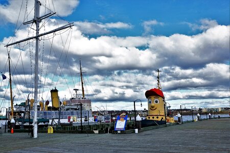 Beach theodor tugboat