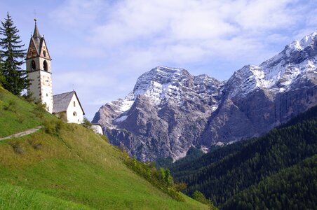 South tyrol hiking alpine panorama