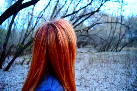 Nature winter hair