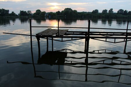 Ráckeve danube reflection