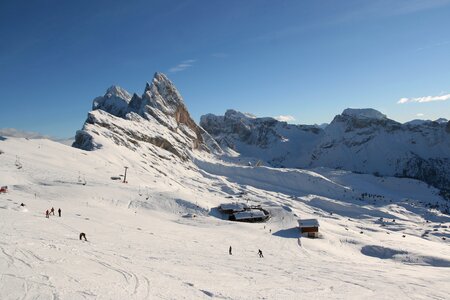 Mountain landscape south tyrol photo