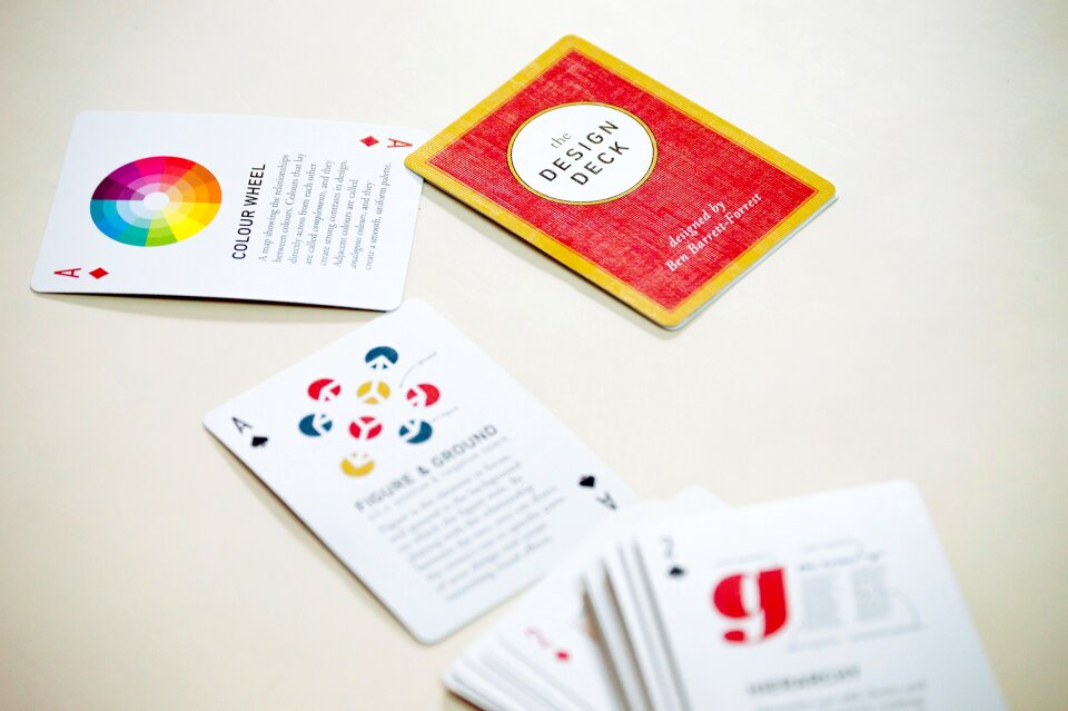 Graphic designer deck the design deck