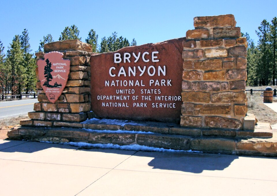 Landscape bryce canyon utah photo