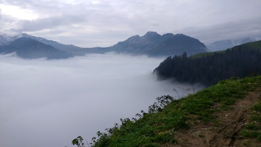Mountains central switzerland snow