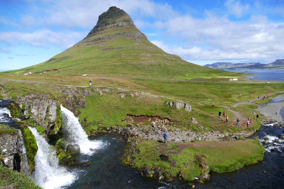 Mountain nature volcanic