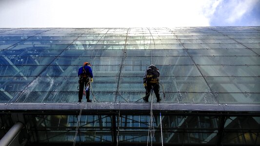 Achitecture building glass facade