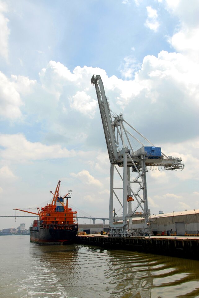 Georgia shipping yard