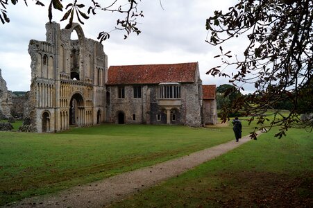 Ruins village castle acre