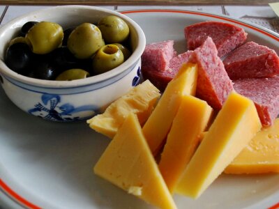 Sausage lunch food photo