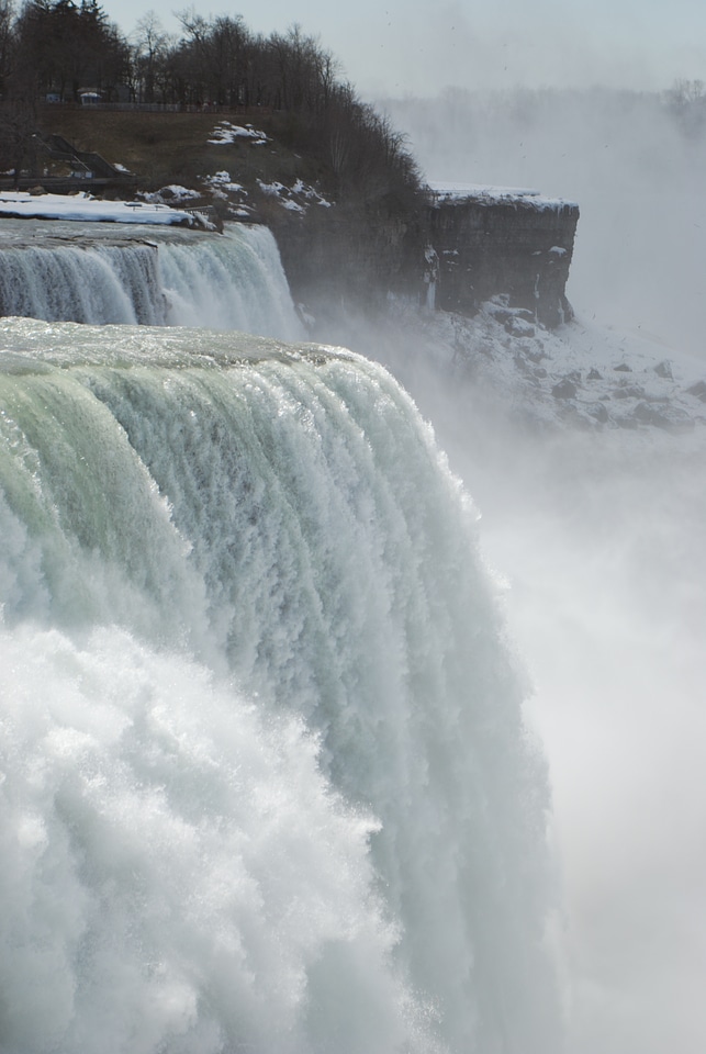 Ontario flowing outside