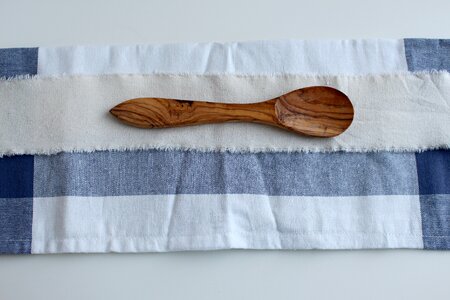 Rustic wood wooden cutlery photo
