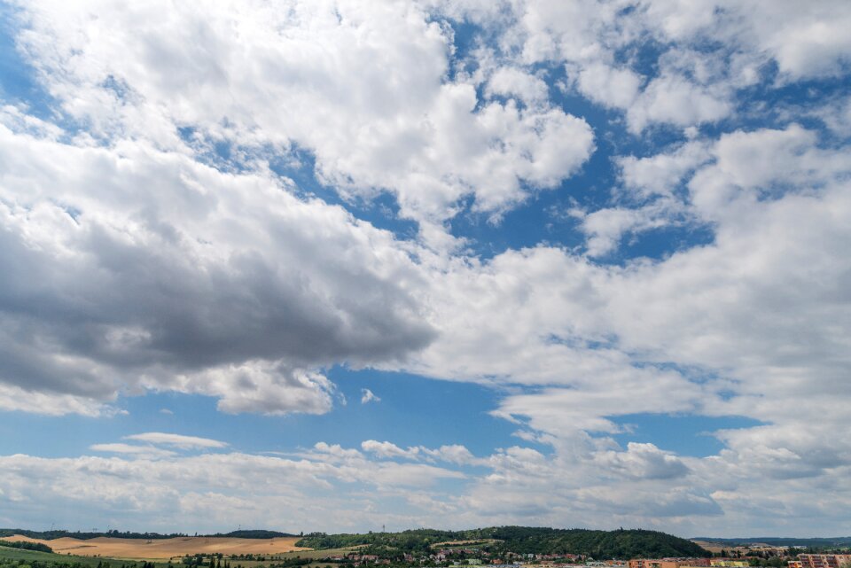 Skies nature blue