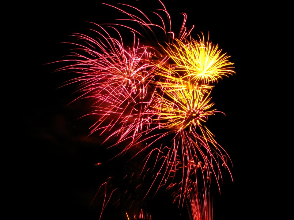 Color light new year