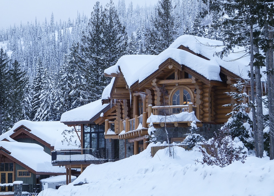 Winter season landscape