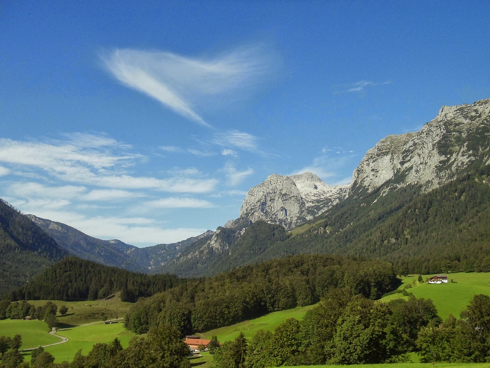 Mountains mountain sky