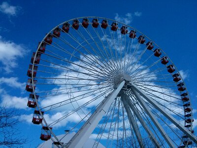 Carnival ferris wheel