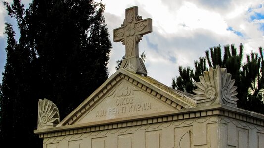 Architecture classical cemetery