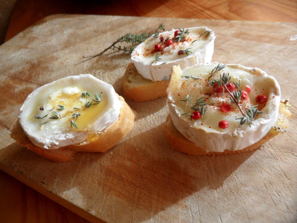 Raw milk cheese au gratin enjoy
