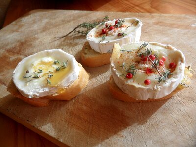 Raw milk cheese au gratin enjoy