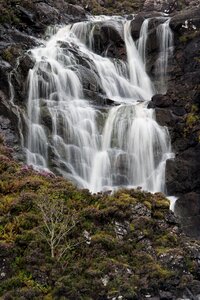 Landscape cascade scotland photo