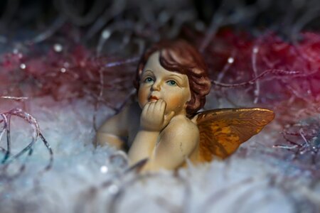 Figure decoration christmas angel