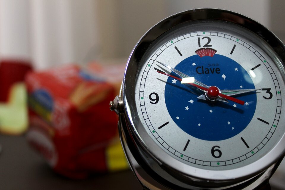 Hour minutes alarm clock