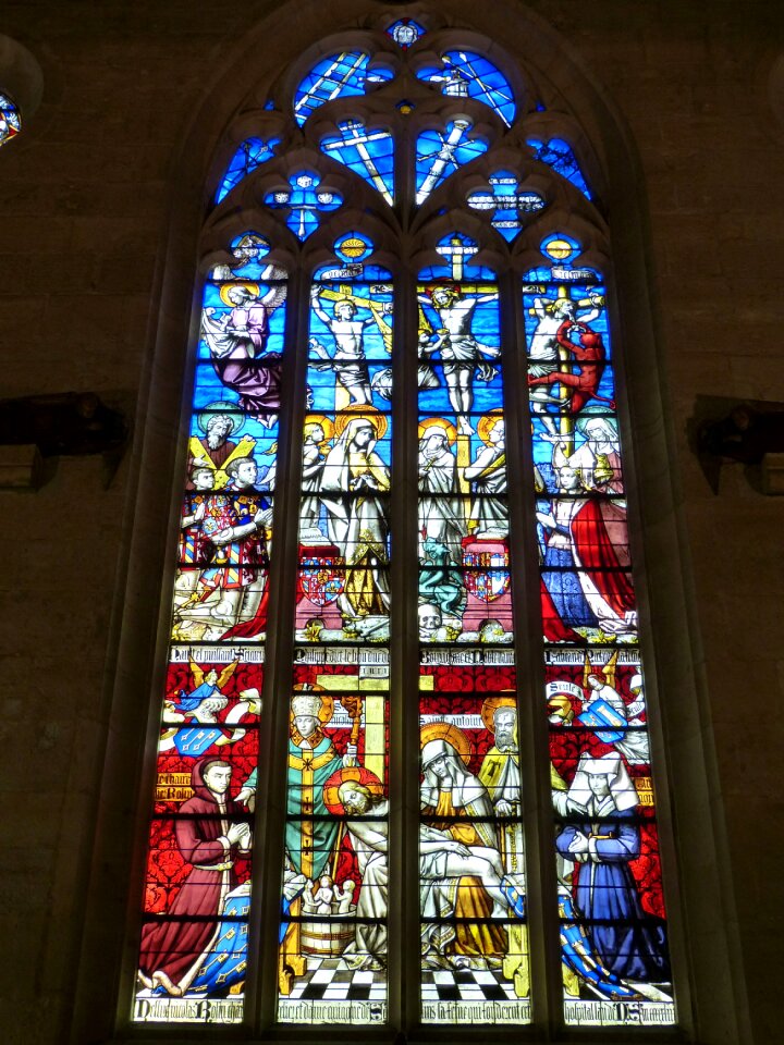 Stained glass color france