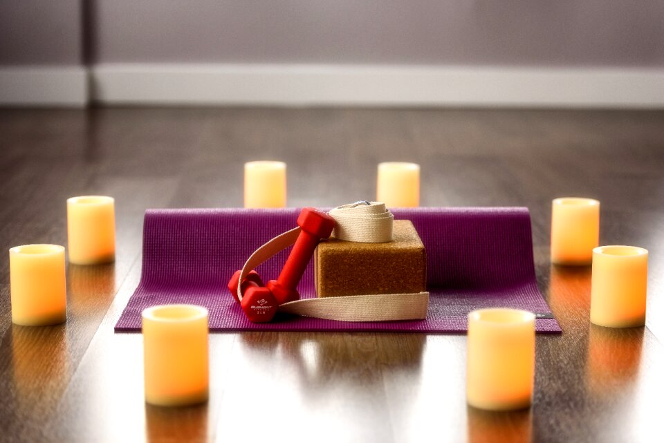 Relaxation meditating block