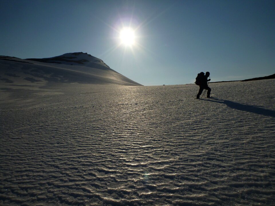 Tourism climbing mountains