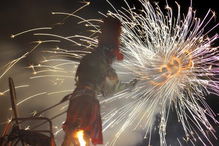 Show sparks firecracker