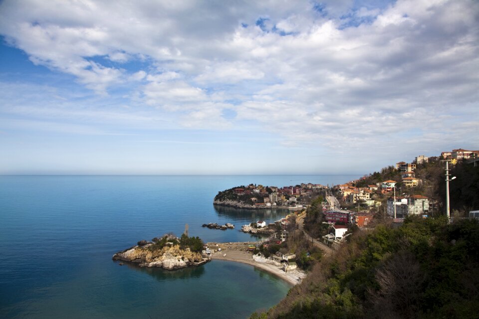 Coastline sky turkey