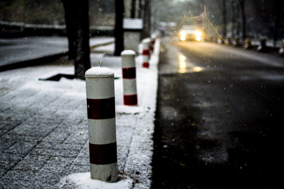 Light winter urban