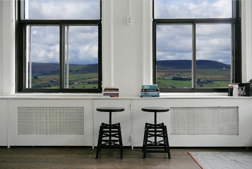 Windows landscape countryside