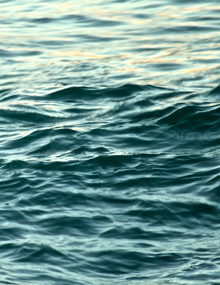 Ocean waves water blue