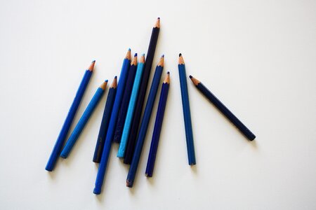 Blue colors pastels