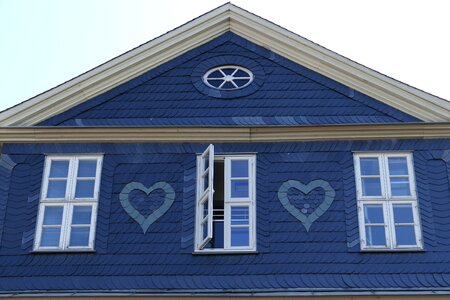 Historically facade heart