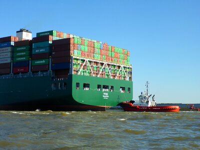 Tug maritime hamburg photo