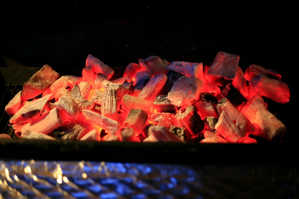 Charcoal fire coal