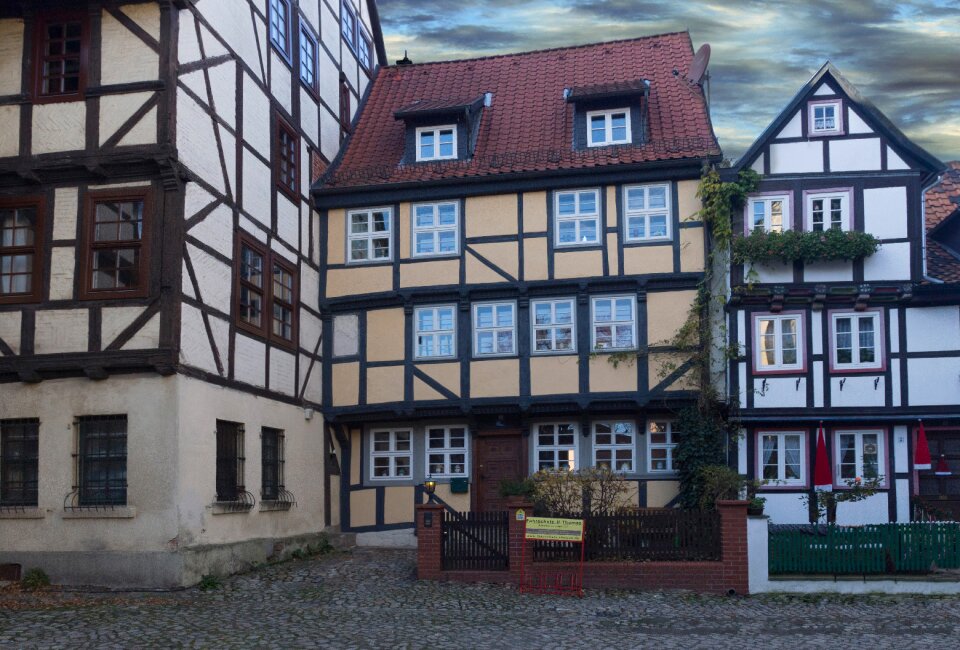 Patch fachwerkhaus facade photo