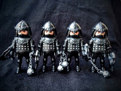 Soldiers medieval photo