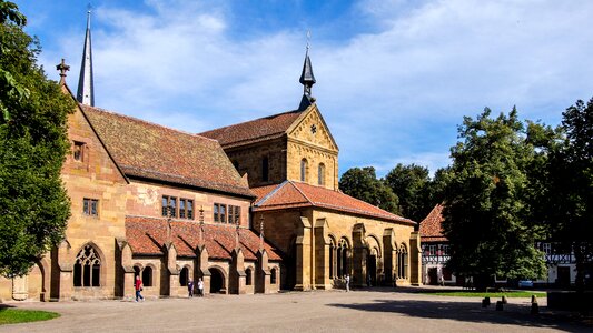 Architecture germany monastery front