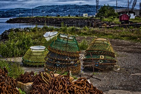 Basket cage fishing