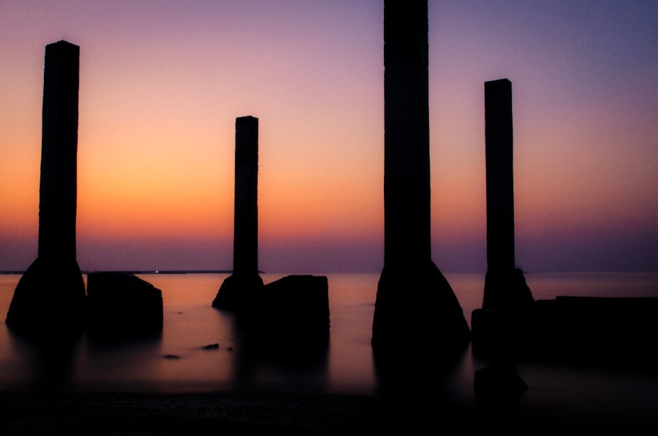 The sea violet light
