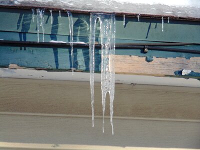 Ice awning cable television photo