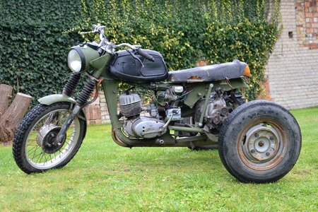 Eigenbau mz trike motorcycle